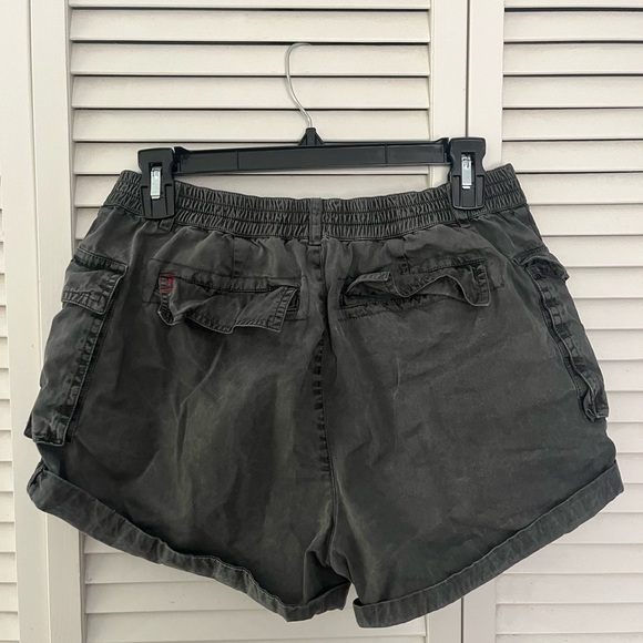Urban Outfitters BDG Utility Shorts, Grey Size Medium - Picture 2 of 4